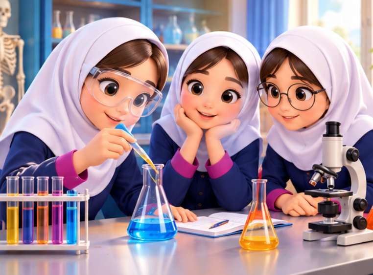 آزمایشگاه کارتونی سه‌بعدی